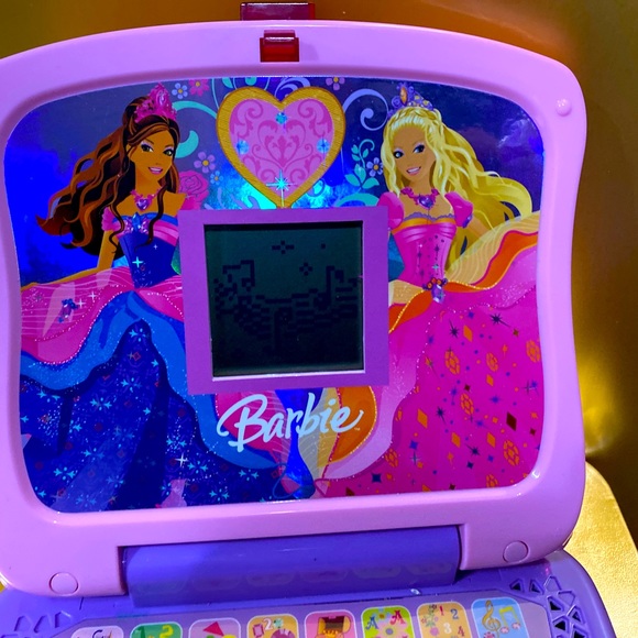 BARBIE THE DIAMOND CASTLE LEARNING LAPTOP, NUMBERS LETTERS, SHAPES, COLORS WORKS - Picture 6 of 16